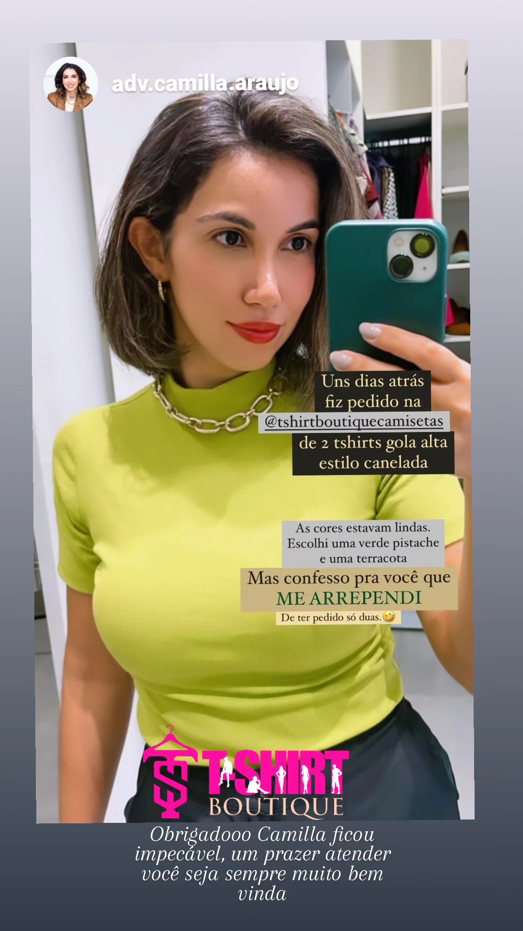 Feedback de cliente real